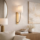 Linen Shade Wall Lamp | Andrew Martin Colton