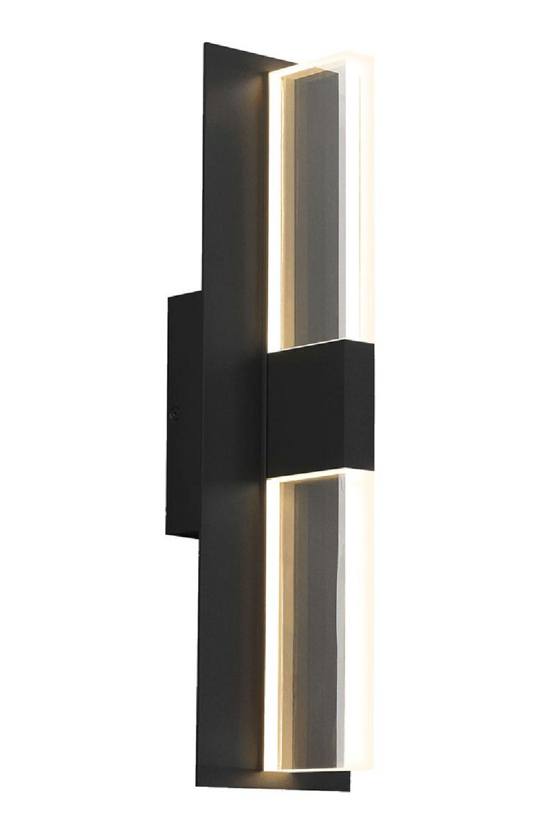 Matte Black Outdoor Wall Light | Andrew Martin Lyft | Oroatrade.com