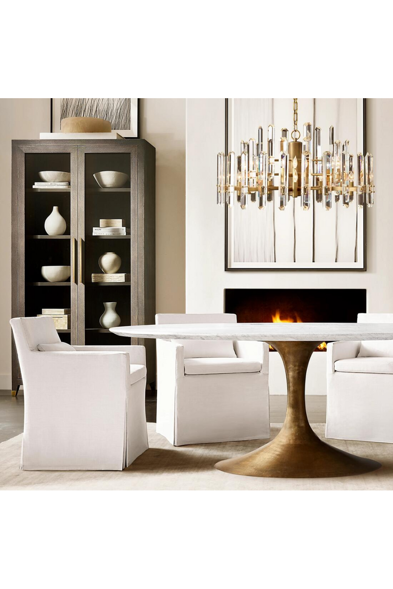 Tiered Crystal Chandelier | Andrew Martin Bonnington  | Oroatrade.com