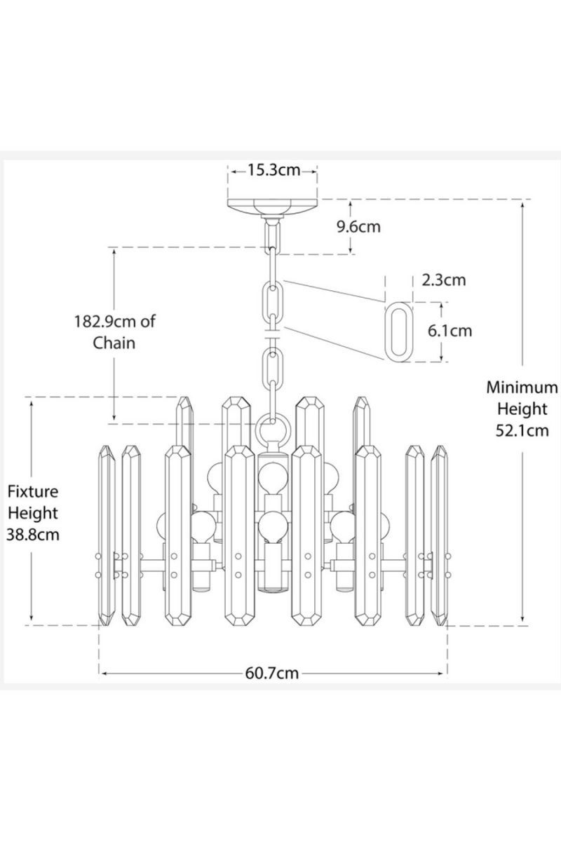 Tiered Crystal Chandelier | Andrew Martin Bonnington  | Oroatrade.com