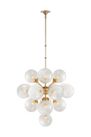 Glass Orbs Tiered Chandelier | Andrew Martin Cristol | Oroatrade.com
