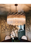 Modern Drum Chandelier | Andrew Martin Adele | Oroatrade.com