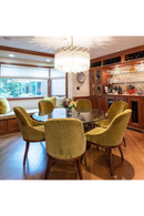 Modern Drum Chandelier | Andrew Martin Adele | Oroatrade.com