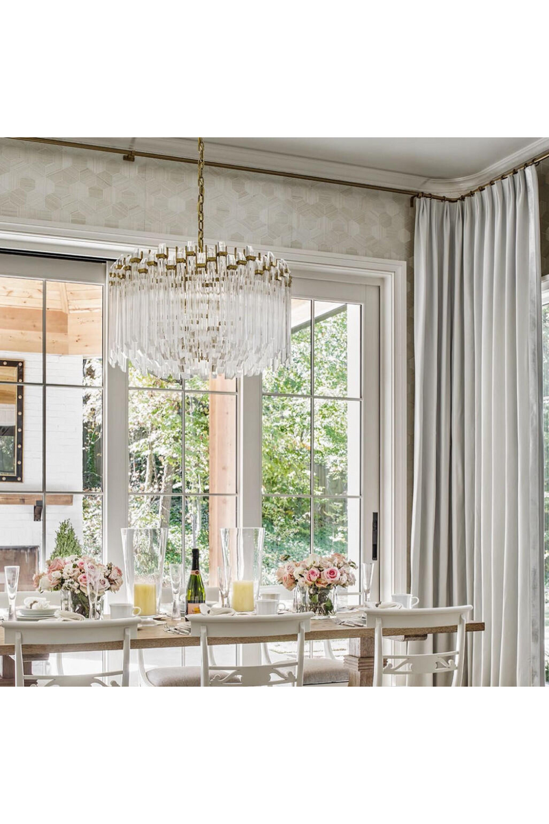 Modern Drum Chandelier | Andrew Martin Adele | Oroatrade.com