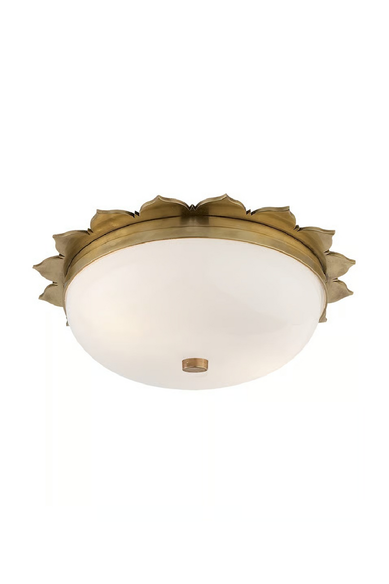 Metallic Floral Ceiling Lamp | Andrew Martin Rachel | Oroatrade.com