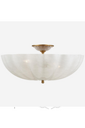 Scalloped Glass Bowl Ceiling Lamp | Andrew Martin Rosehill | Oroatrade.com