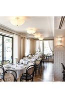 Scalloped Glass Bowl Ceiling Lamp | Andrew Martin Rosehill | Oroatrade.com