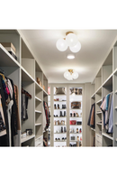 Triple Glass Globes Ceiling Lamp | Andrew Martin Cristol | Oroatrade.com