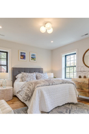 Triple Glass Globes Ceiling Lamp | Andrew Martin Cristol | Oroatrade.com