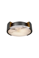 Round Alabaster Ceiling Lamp | Andrew Martin Melange | Oroatrade.com