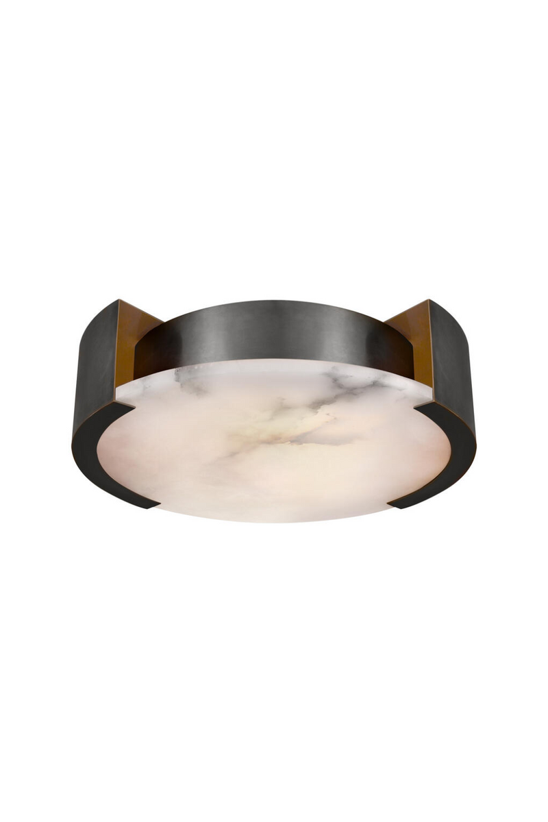 Round Alabaster Ceiling Lamp | Andrew Martin Melange | Oroatrade.com