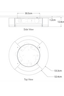 Round Alabaster Ceiling Lamp | Andrew Martin Melange | Oroatrade.com