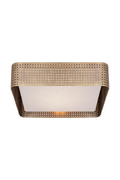 Perforated Square Ceiling Lamp | Andrew Martin Precision | Oroatrade.com
