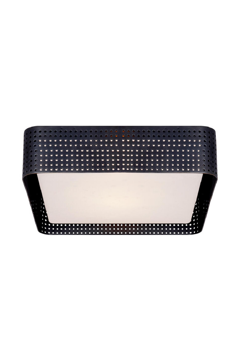 Perforated Square Ceiling Lamp | Andrew Martin Precision | Oroatrade.com