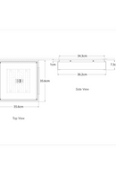 Carved Alabaster Ceiling Lamp | Andrew Martin Covet | Oroatrade.com