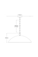 Gray Stone Pendant Lamp | Andrew Martin Elliot | Oroatrade.com