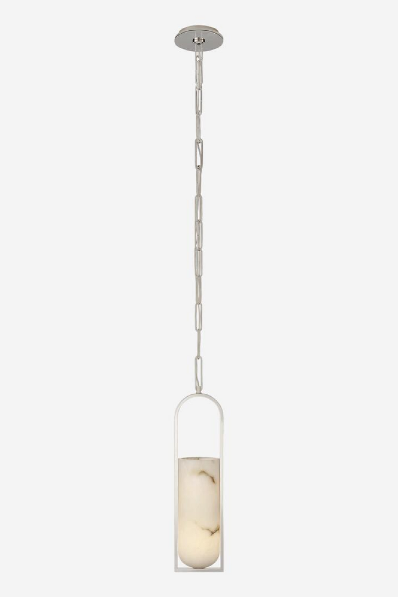 Elongated Alabaster Pendant Lamp | Andrew Martin Melange | Oroatrade.com