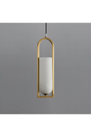 Elongated Alabaster Pendant Lamp | Andrew Martin Melange | Oroatrade.com