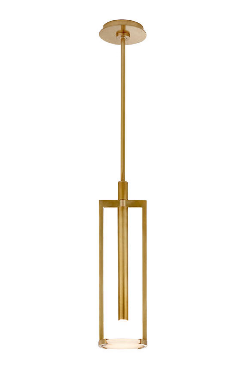 Carved Alabaster Disc Pendant Lamp | Andrew Martin Melange | Oroatrade.com