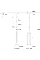 Carved Alabaster Disc Pendant Lamp | Andrew Martin Melange | Oroatrade.com