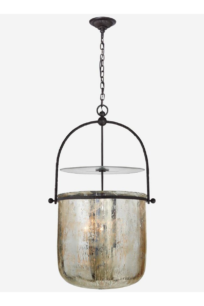 Antiqued Mercury Glass Pendant Lamp | Andrew Martin Lorford | Oroatrade.com