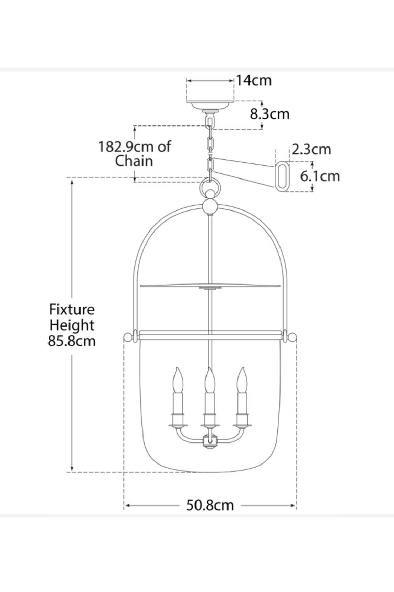 Antiqued Mercury Glass Pendant Lamp | Andrew Martin Lorford | Oroatrade.com