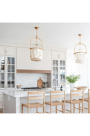 Antiqued Mercury Glass Pendant Lamp | Andrew Martin Lorford | Oroatrade.com