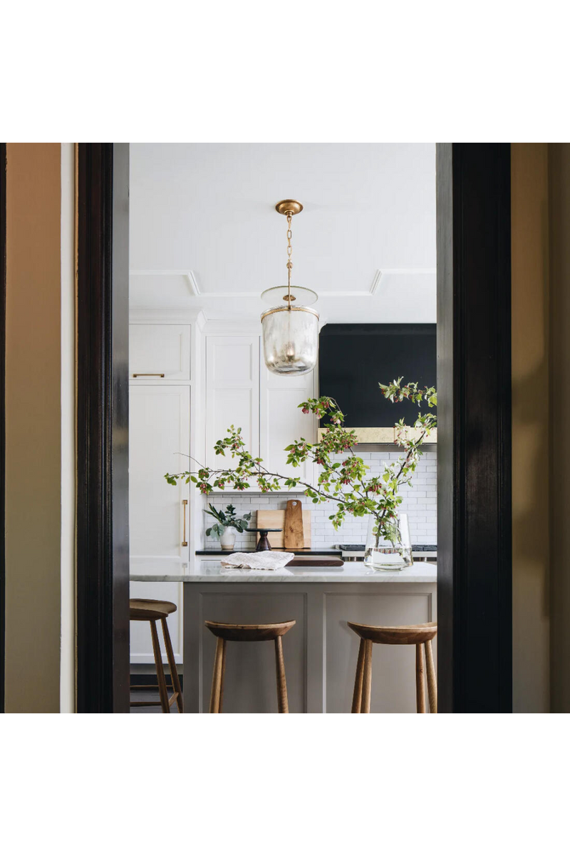 Antiqued Mercury Glass Pendant Lamp | Andrew Martin Lorford | Oroatrade.com