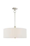 White Linen Shade Ceiling Lamp | Andrew Martin Reed | Oroatrade.com