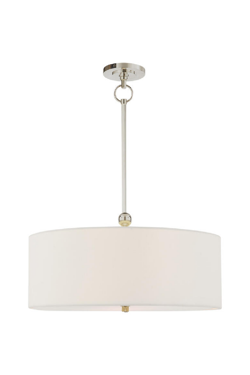 White Linen Shade Ceiling Lamp | Andrew Martin Reed | Oroatrade.com