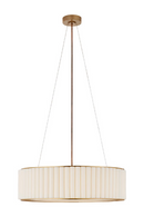 Pleated Shade Pendant Lamp | Andrew Martin Palati | Oroatrade.com