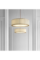 Pleated Shade Pendant Lamp | Andrew Martin Palati | Oroatrade.com