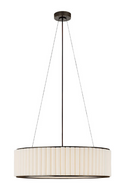 Pleated Shade Pendant Lamp | Andrew Martin Palati | Oroatrade.com