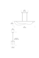 Layered Panel Pendant Lamp | Andrew Martin Nyra | Oroatrade.com