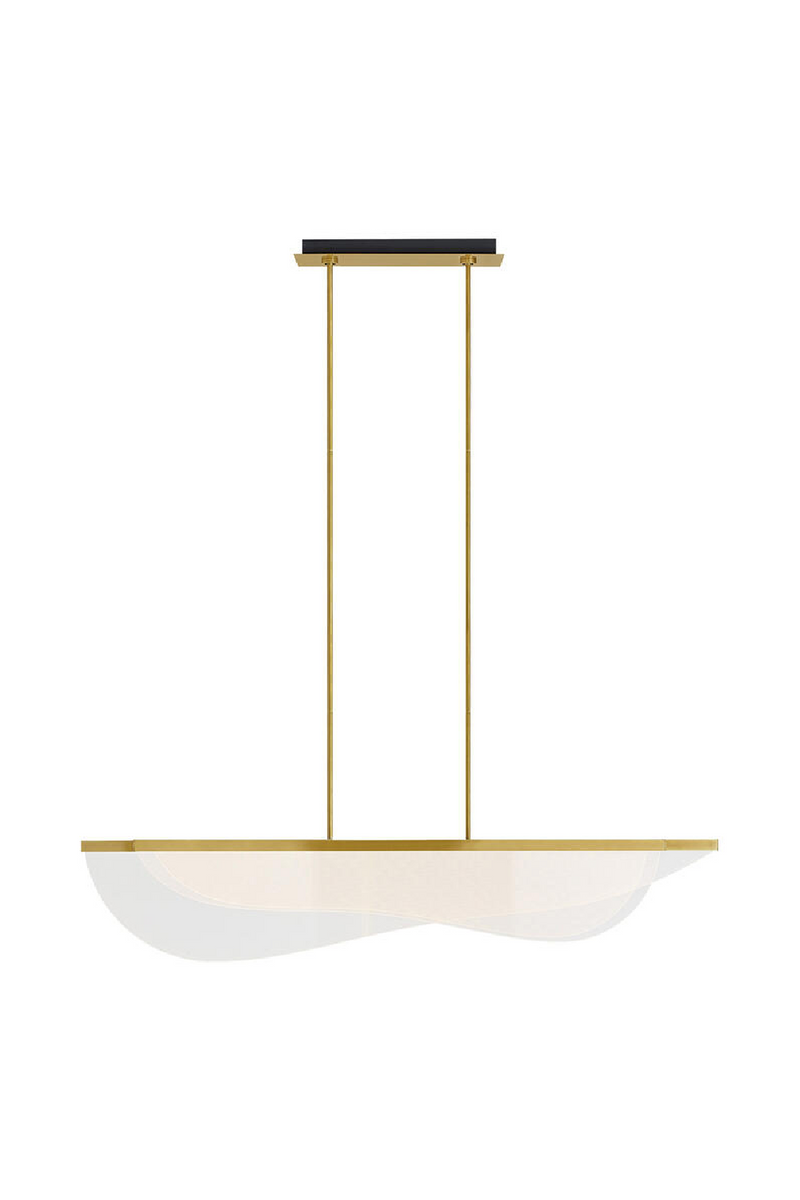 Layered Panel Pendant Lamp | Andrew Martin Nyra | Oroatrade.com
