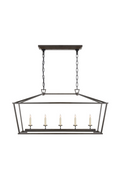 Steel-Framed Linear Pendant Lamp | Andrew Martin Darlana | Oroatrade.com