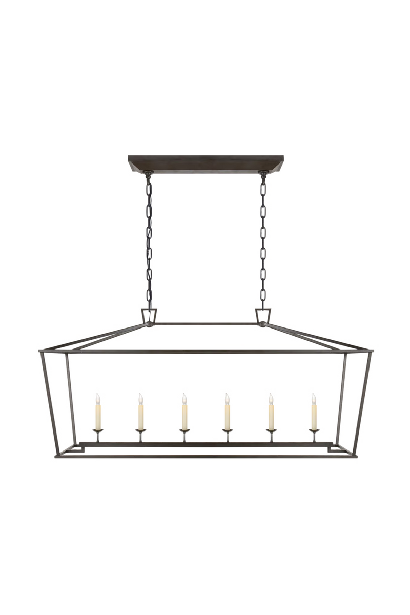 Steel-Framed Linear Pendant Lamp | Andrew Martin Darlana | Oroatrade.com