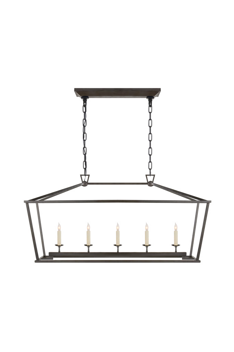 Steel-Framed Linear Pendant Lamp | Andrew Martin Darlana | Oroatrade.com