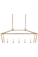 Steel-Framed Linear Pendant Lamp | Andrew Martin Darlana | Oroatrade.com