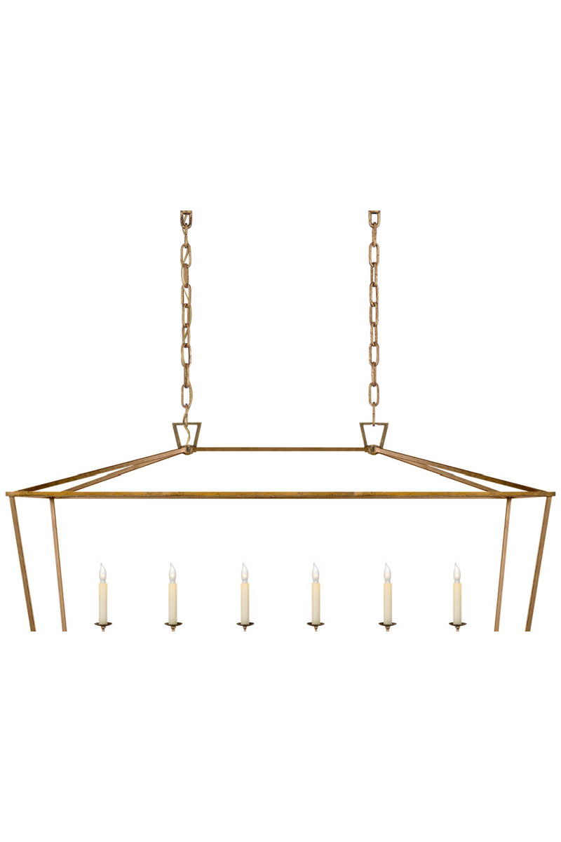 Steel-Framed Linear Pendant Lamp | Andrew Martin Darlana | Oroatrade.com