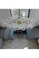 Swirl Patterned Glass Orbs Chandelier | Andrew Martin Talia | Oroatrade.com