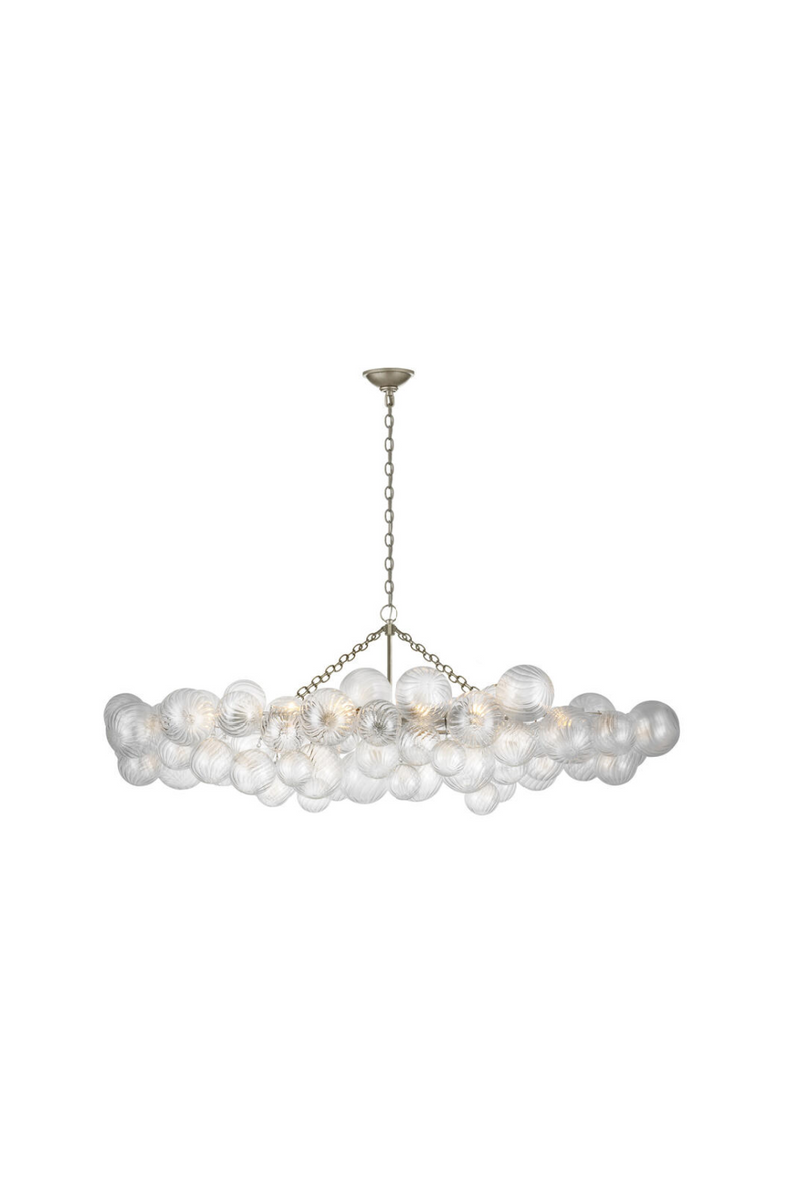 Swirl Patterned Glass Orbs Chandelier | Andrew Martin Talia | Oroatrade.com