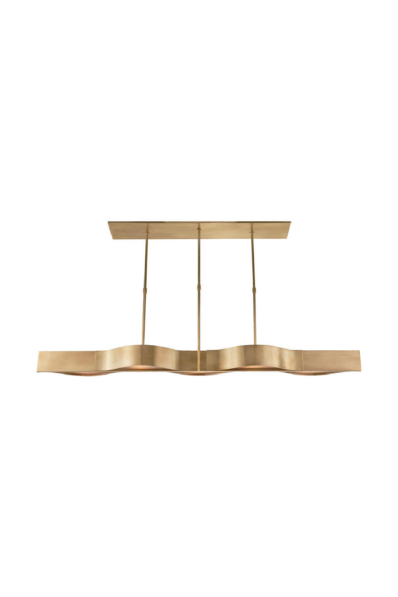 Curved Linear Pendant Lamp | Andrew Martin Avant | Oroatrade.com