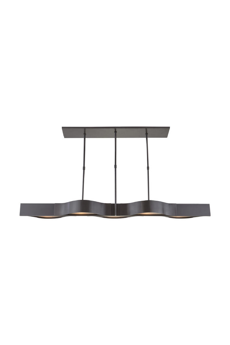 Curved Linear Pendant Lamp | Andrew Martin Avant | Oroatrade.com