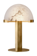 Alabaster Dome Table Lamp | Andrew Martin Melange | Oroatrade.com