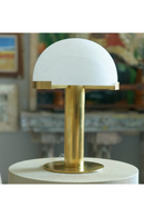 Alabaster Dome Table Lamp | Andrew Martin Melange | Oroatrade.com