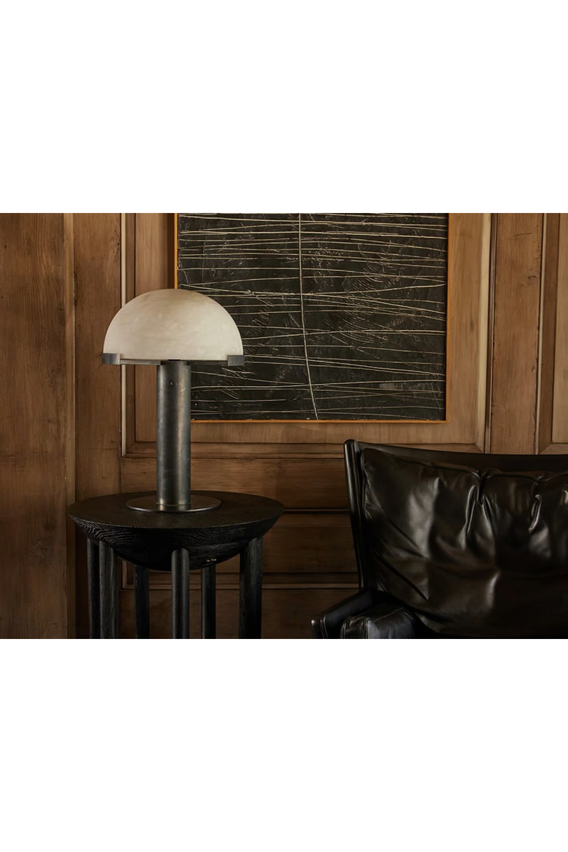 Alabaster Dome Table Lamp | Andrew Martin Melange