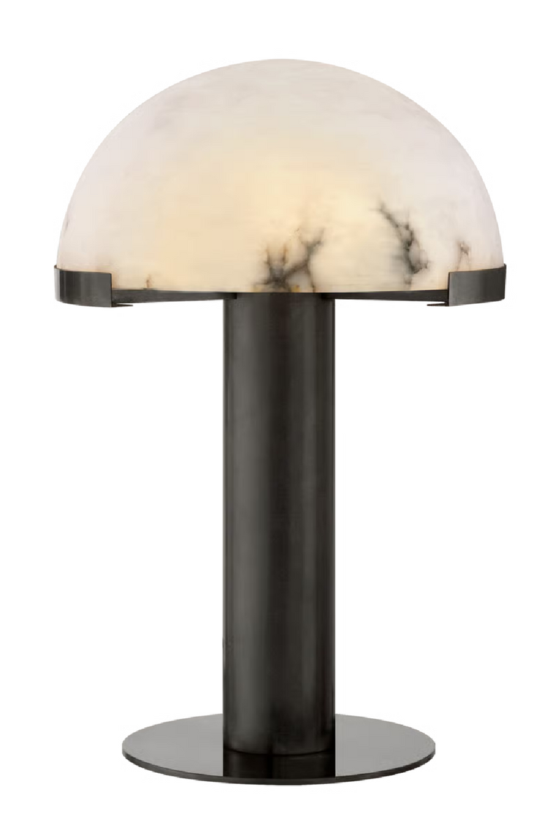 Alabaster Dome Table Lamp | Andrew Martin Melange | Oroatrade.com