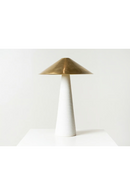 Hospitality furniture - Conical Brass Table Lamp - www.oroatrade.com