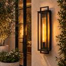 Aged Iron Outdoor Wall Lamp | Andrew Martin Halle | OroaTrade.com